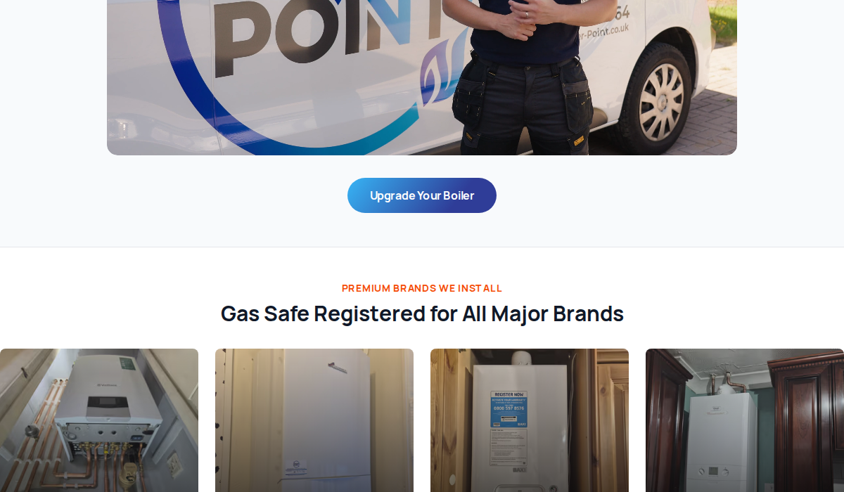 Boiler Point step-by-step process with real photography